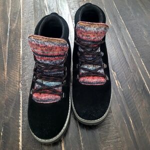 BOBS Skechers Chukka Ankle Boots Memory Foam Womens Size 7.5